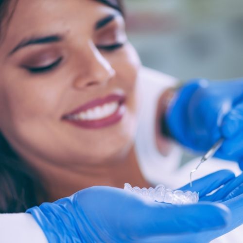 retenedores transparentes